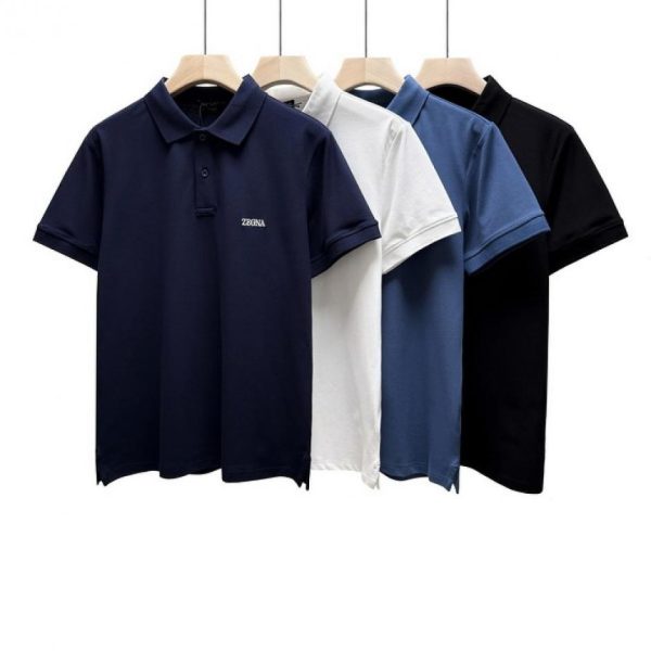 designer,replica,clothing,fake,1:1,lv,luxury,high quality Zegna Short-Sleeve T-Shirt (3F5C)