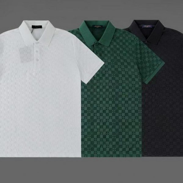designer,replica,clothing,fake,1:1,lv,luxury,high quality Louis Vuitton Short-Sleeve T-Shirt (0AF1)
