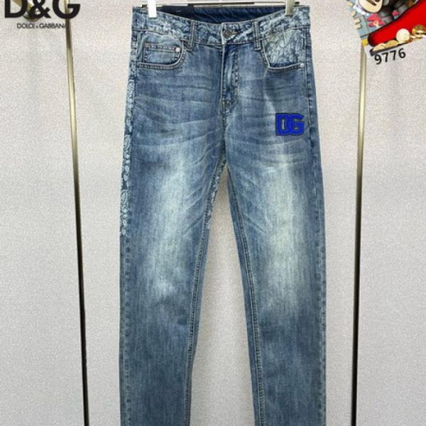 designer,replica,clothing,fake,1:1,lv,luxury,high quality D&G Jeans (0B59)