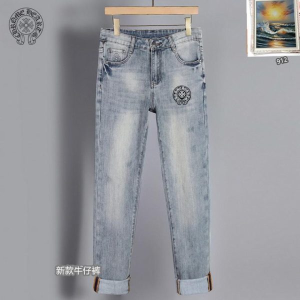 designer,replica,clothing,fake,1:1,lv,luxury,high quality Chrome Hearts Jeans (4048)