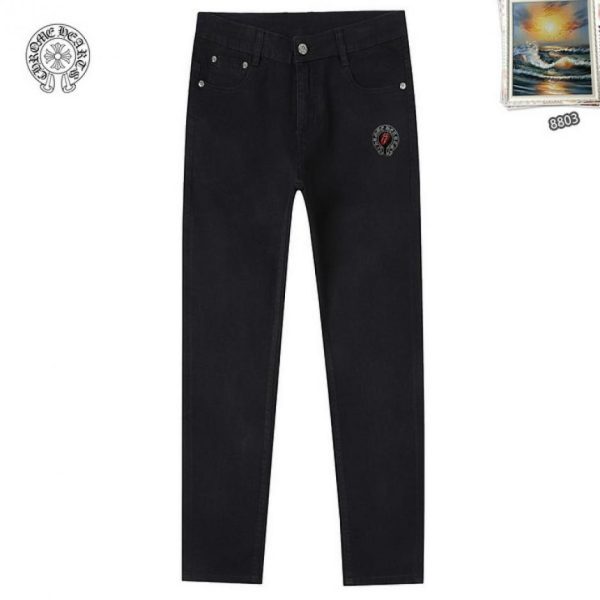 designer,replica,clothing,fake,1:1,lv,luxury,high quality Chrome Hearts Jeans (84DC)