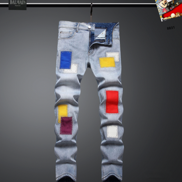 designer,replica,clothing,fake,1:1,lv,luxury,high quality Balmain Jeans (87EB)