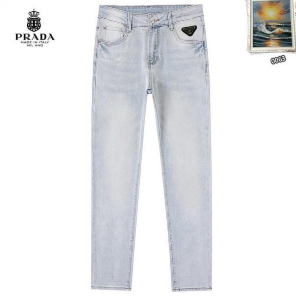 designer,replica,clothing,fake,1:1,lv,luxury,high quality Prada jeans (E4EC)