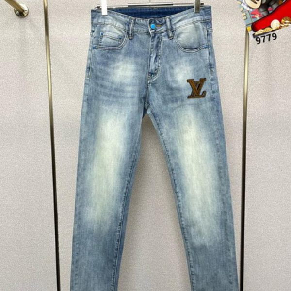 designer,replica,clothing,fake,1:1,lv,luxury,high quality Louis Vuitton Jeans (8BF1)