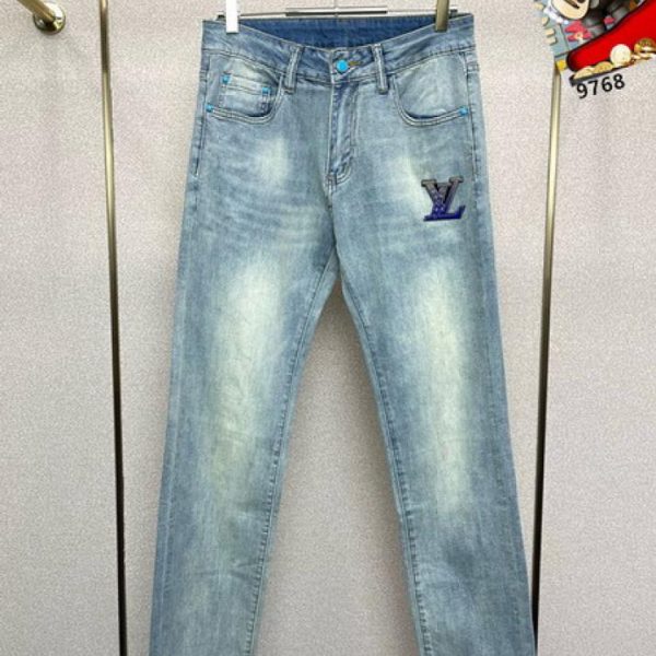 designer,replica,clothing,fake,1:1,lv,luxury,high quality Louis Vuitton jeans (BF24)