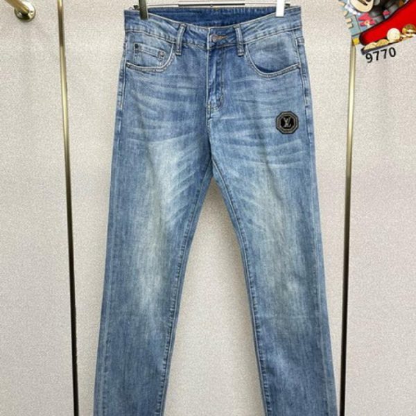 designer,replica,clothing,fake,1:1,lv,luxury,high quality Louis Vuitton jeans (C4A8)
