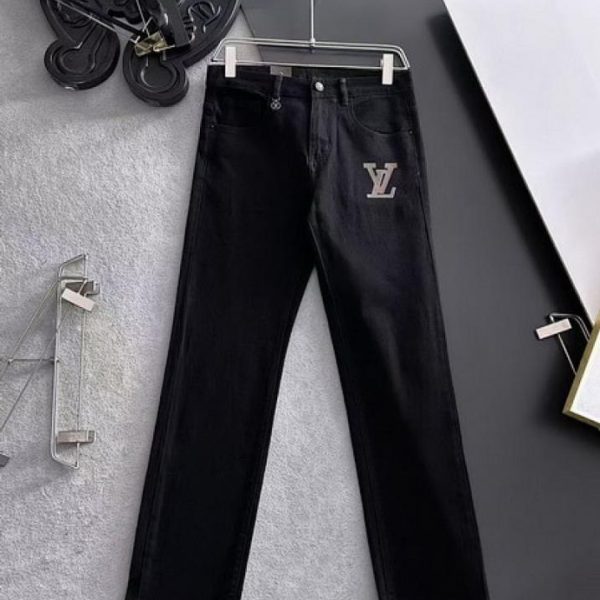 designer,replica,clothing,fake,1:1,lv,luxury,high quality Louis Vuitton jeans (552F)