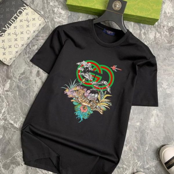 designer,replica,clothing,fake,1:1,lv,luxury,high quality Gucci Short-Sleeve T-Shirt (35D8)