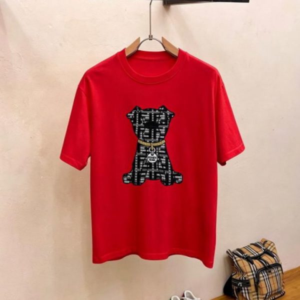 designer,replica,clothing,fake,1:1,lv,luxury,high quality Fendi Short-Sleeve T-Shirt (871E)