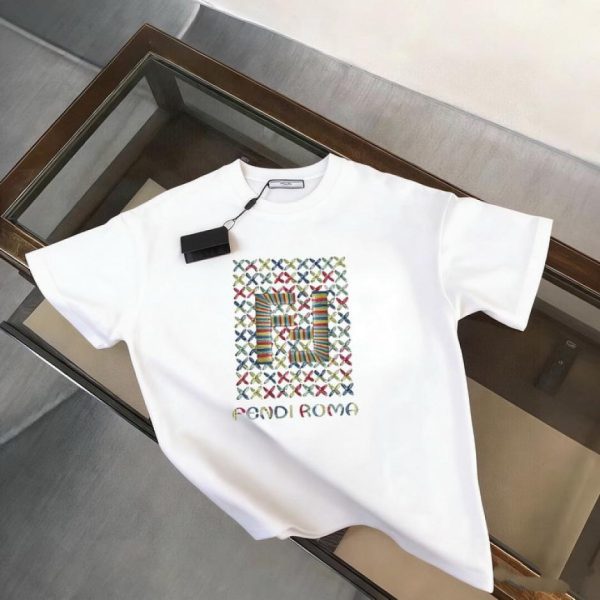 designer,replica,clothing,fake,1:1,lv,luxury,high quality Fendi Short-Sleeve T-Shirt (EA17)