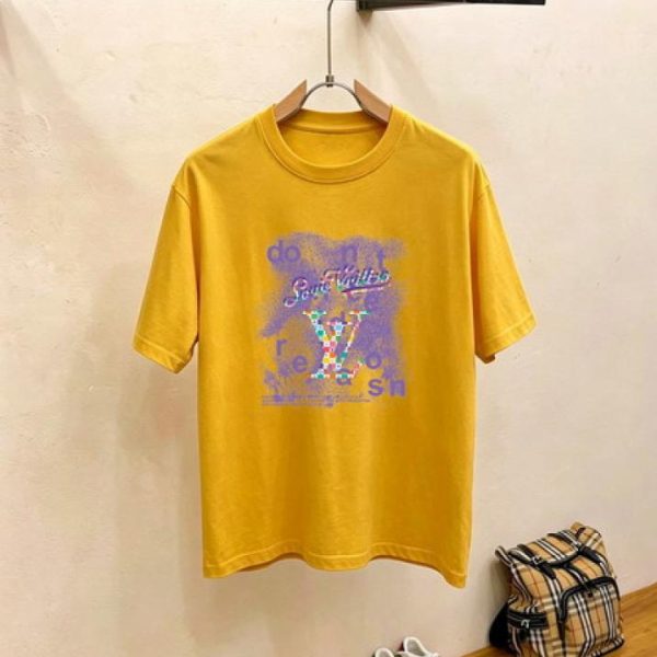 designer,replica,clothing,fake,1:1,lv,luxury,high quality Louis Vuitton Short-Sleeve T-Shirt (245B)
