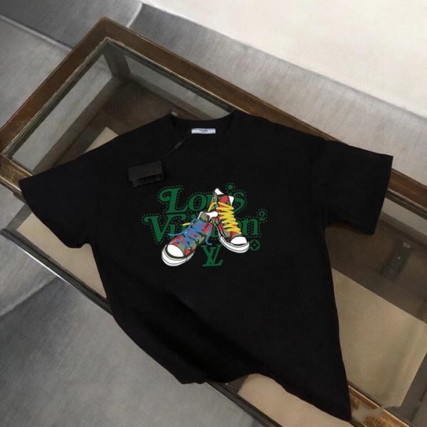 designer,replica,clothing,fake,1:1,lv,luxury,high quality Louis Vuitton Short-Sleeve T-Shirt (E261)