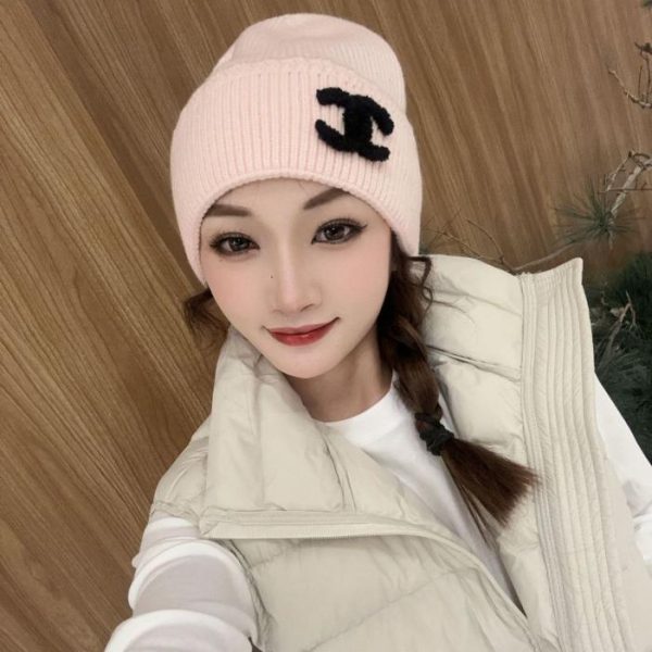 designer,replica,clothing,fake,1:1,lv,luxury,high quality CHANEL Knit Hat (GFZ3WA)