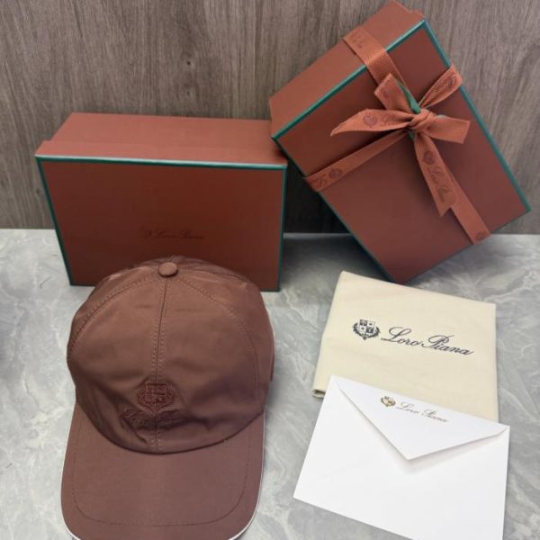 designer,replica,clothing,fake,1:1,lv,luxury,high quality Loro Piana Storm System Baseball Cap (A3BV0C)