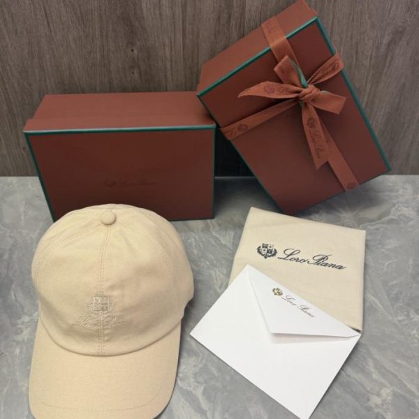 designer,replica,clothing,fake,1:1,lv,luxury,high quality Loro Piana Storm System Baseball Cap (M2D7C4)