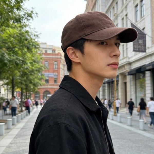 designer,replica,clothing,fake,1:1,lv,luxury,high quality Prada Triangle Logo Canvas Baseball Cap (2A5Y9N)