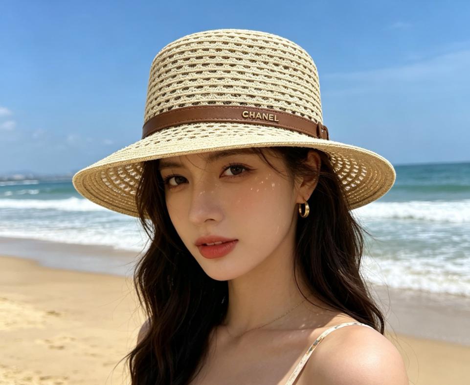 designer,replica,clothing,fake,1:1,lv,luxury,high quality Chanel Vintage Leather Straw Hat with Webbing (6S5V5C) designer,replica,clothing,fake,1:1,lv,luxury,high quality Chanel Vintage Leather Straw Hat with Webbing (6S5V5C)