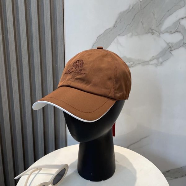 designer,replica,clothing,fake,1:1,lv,luxury,high quality Loro Piana boutique, new high-end baseball cap (2GRISJ)
