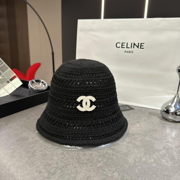 designer,replica,clothing,fake,1:1,lv,luxury,high quality CHANEL’s new bucket hat (V47AR8)