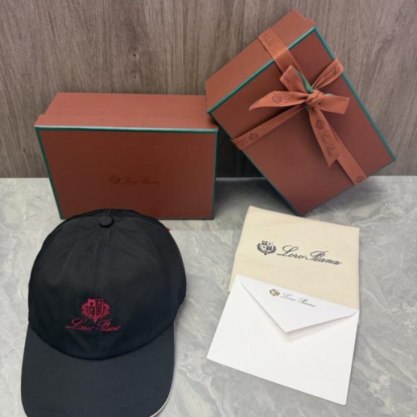 designer,replica,clothing,fake,1:1,lv,luxury,high quality Loro Piana Storm System Baseball Cap (ZB9MEM)