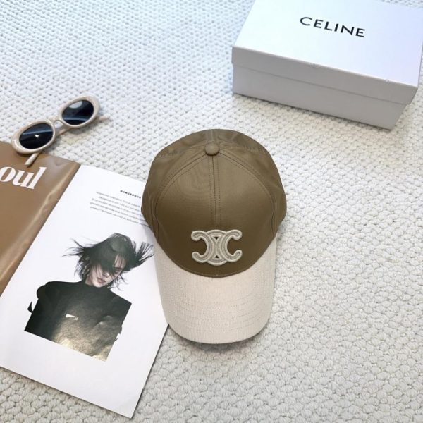 designer,replica,clothing,fake,1:1,lv,luxury,high quality CELINE’s latest baseball cap with minimalist lettering, a style worn by celebrities (K9H313)
