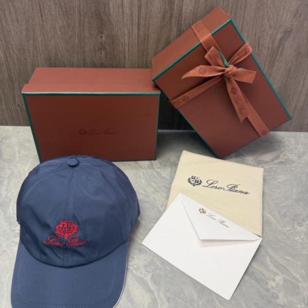 designer,replica,clothing,fake,1:1,lv,luxury,high quality Loro Piana Storm System Baseball Cap (M7K9FG)