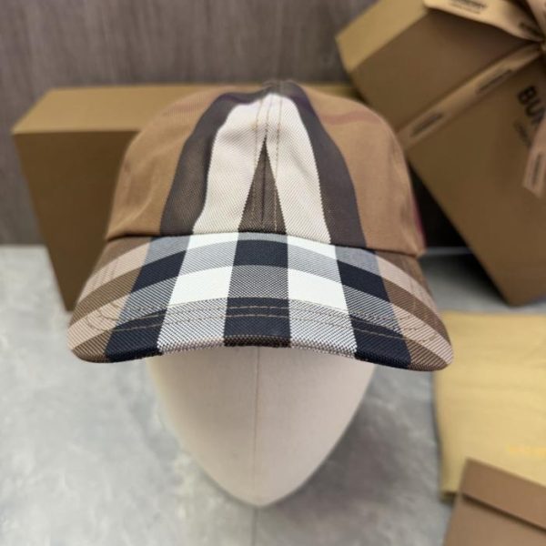 designer,replica,clothing,fake,1:1,lv,luxury,high quality Original Burberry custom-made classic plaid baseball cap (1GDNOE)