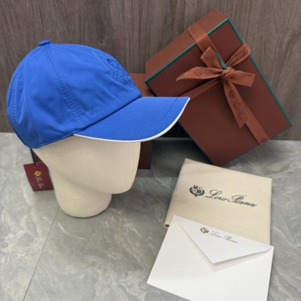 designer,replica,clothing,fake,1:1,lv,luxury,high quality Loro Piana Storm System Baseball Cap (94FO7S)