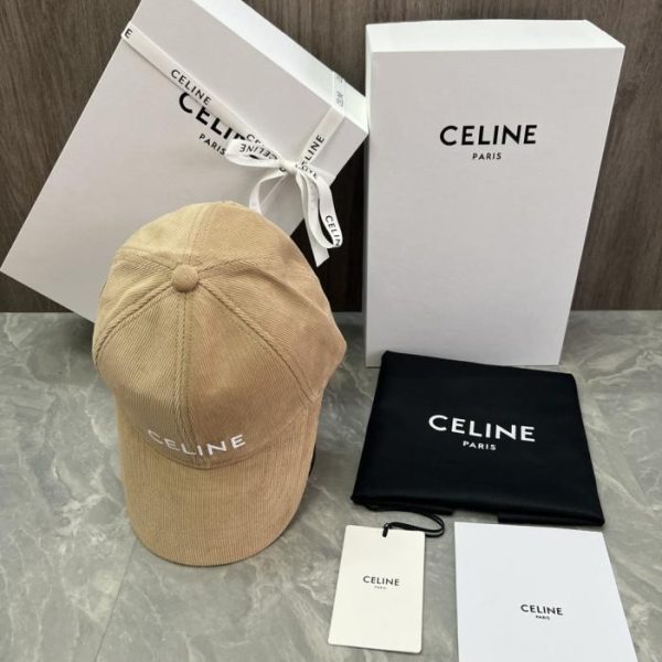 designer,replica,clothing,fake,1:1,lv,luxury,high quality CELINE Original Custom Cotton Velvet Baseball Cap with Logo Applique (Z7UHCN) – Same Style as CELINE Official Website