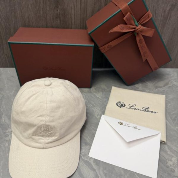 designer,replica,clothing,fake,1:1,lv,luxury,high quality Loro Piana Storm System Baseball Cap (12T7VF)