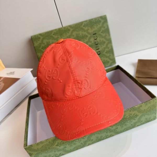 designer,replica,clothing,fake,1:1,lv,luxury,high quality New GUCCI baseball cap, original design, large double G embossed (24Y697)