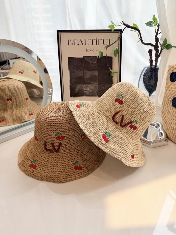 designer,replica,clothing,fake,1:1,lv,luxury,high quality LV Cherry Embroidery Straw Fisherman’s Hat, Hand-crocheted Raffia, All-over Cherry Embroidery (KKSKSO) designer,replica,clothing,fake,1:1,lv,luxury,high quality LV Cherry Embroidery Straw Fisherman’s Hat, Hand-crocheted Raffia, All-over Cherry Embroidery (KKSKSO)