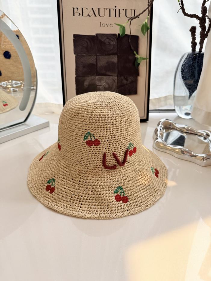 designer,replica,clothing,fake,1:1,lv,luxury,high quality LV Cherry Embroidery Straw Fisherman’s Hat, Hand-crocheted Raffia, All-over Cherry Embroidery (URN6CG) designer,replica,clothing,fake,1:1,lv,luxury,high quality LV Cherry Embroidery Straw Fisherman’s Hat, Hand-crocheted Raffia, All-over Cherry Embroidery (URN6CG)