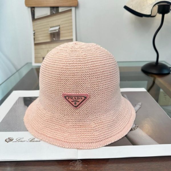 designer,replica,clothing,fake,1:1,lv,luxury,high quality Prada washi paper fisherman’s hat (839CTN)