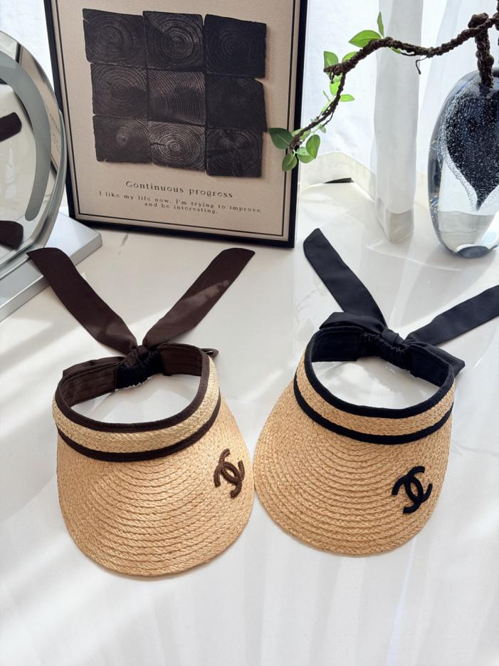 designer,replica,clothing,fake,1:1,lv,luxury,high quality Chanel visor sun hat with intricate straw weaving (HV2XEI) designer,replica,clothing,fake,1:1,lv,luxury,high quality Chanel visor sun hat with intricate straw weaving (HV2XEI)