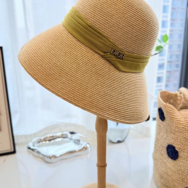 designer,replica,clothing,fake,1:1,lv,luxury,high quality Dior straw fisherman’s hat, made of raffia (GVX5IO)