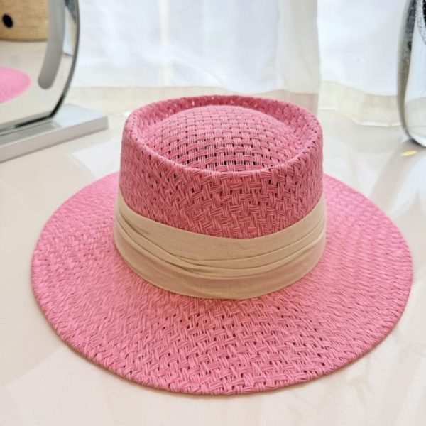 designer,replica,clothing,fake,1:1,lv,luxury,high quality Loewe flat-brimmed hat (XKZGMN)