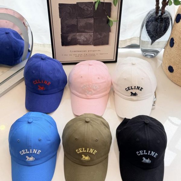 designer,replica,clothing,fake,1:1,lv,luxury,high quality Celine’s new classic casual trendy baseball cap (6DURIA)