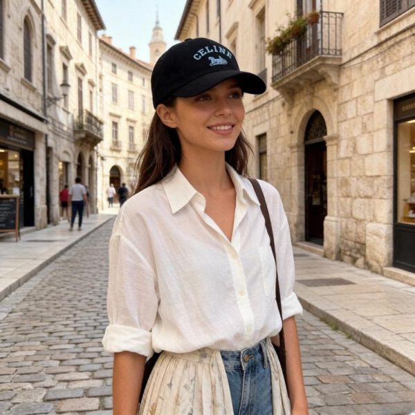designer,replica,clothing,fake,1:1,lv,luxury,high quality Celine’s new classic casual trendy baseball cap (RY8MVX)