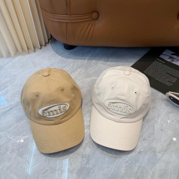 designer,replica,clothing,fake,1:1,lv,luxury,high quality New baseball cap from Korean streetwear brand emis (FDWAV7)