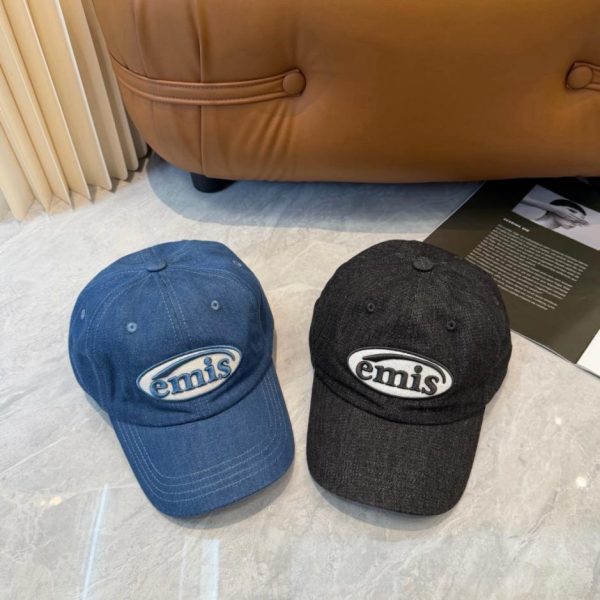 designer,replica,clothing,fake,1:1,lv,luxury,high quality New baseball cap from Korean streetwear brand emis (TQIQWF)