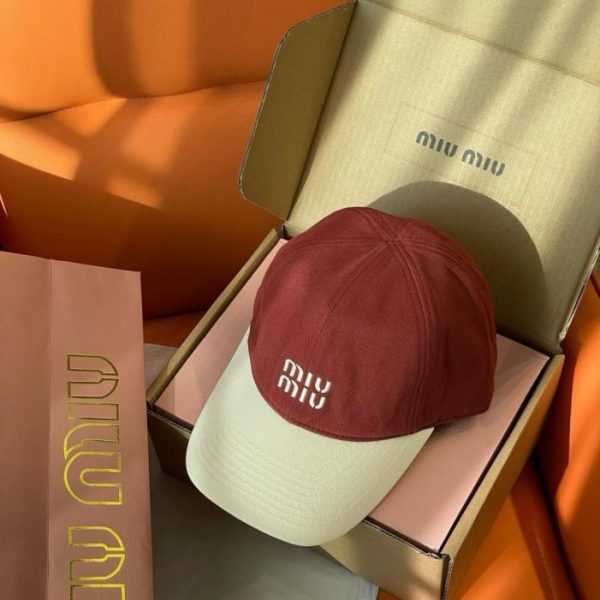 designer,replica,clothing,fake,1:1,lv,luxury,high quality Miu Miu’s new baseball caps (QJQZGV)
