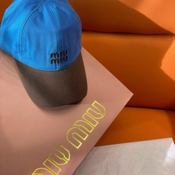 designer,replica,clothing,fake,1:1,lv,luxury,high quality Miu Miu’s new baseball cap (U6ASRQ)