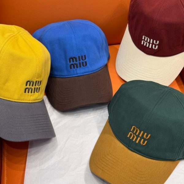 designer,replica,clothing,fake,1:1,lv,luxury,high quality Miu Miu’s new baseball caps (YLERSG)