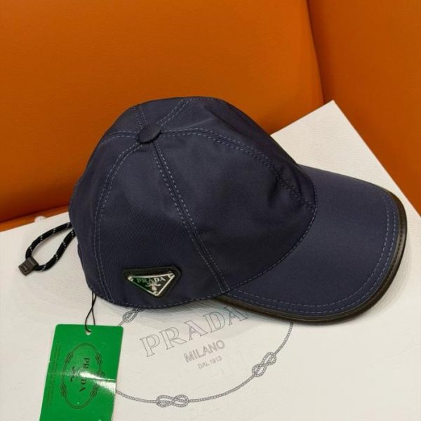designer,replica,clothing,fake,1:1,lv,luxury,high quality Prada drawstring baseball cap (I3KLG4)
