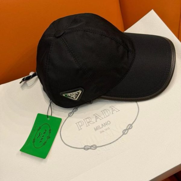 designer,replica,clothing,fake,1:1,lv,luxury,high quality Prada drawstring baseball cap (OIXLTT)