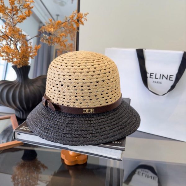designer,replica,clothing,fake,1:1,lv,luxury,high quality Dior Raffia hat (LEZBVR)