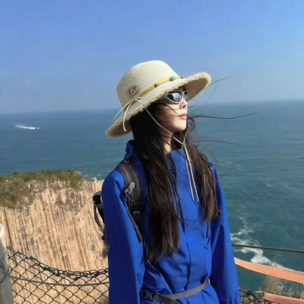 designer,replica,clothing,fake,1:1,lv,luxury,high quality GUCCI Knitted Lace Straw Hat (YZS3EM)