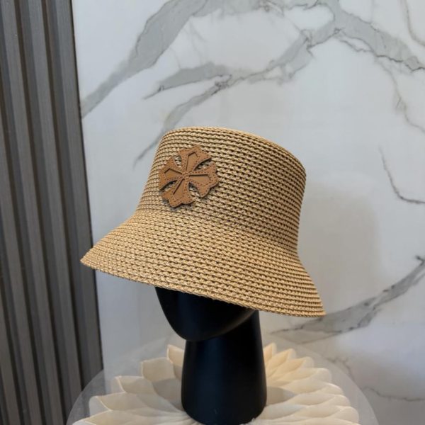designer,replica,clothing,fake,1:1,lv,luxury,high quality Chrome Hearts Summer Beach Hat (NE8GVK)