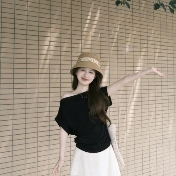 designer,replica,clothing,fake,1:1,lv,luxury,high quality DIOR’s new versatile bucket hat/straw hat with webbing (H61IET)